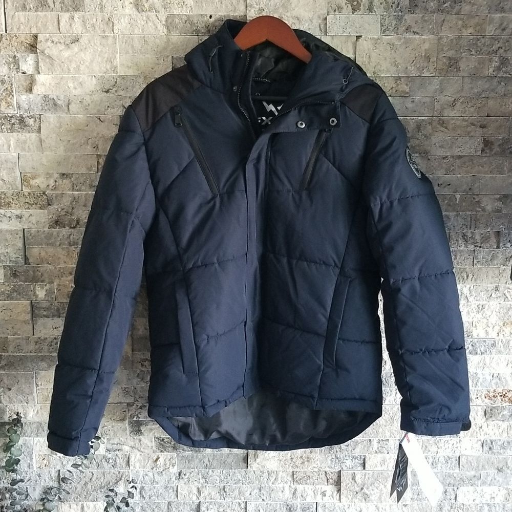 NWT HFX Puffer Jacket with Hood